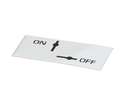 Vulcan Hart 00-414708-00001 Plate, On-Off (VH00-414708-00001)