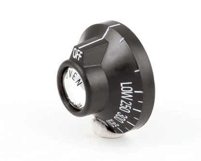 Vulcan Hart VH00-417576-00005 Dial, Black, Low-550F, BJ, Standard Oven REPLACEMENT VH00-922046-00024 (VH00-417576-00005)