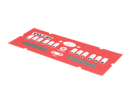 Vulcan Hart 00-497422-00001 Overlay, Control Panel-Vulcan (VH00-497422-00001)