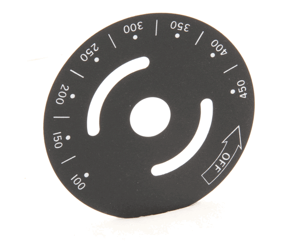 Vulcan Hart VH00-810069 Dial Plate For Control Knob, 100 - 450F (VH00-810069)