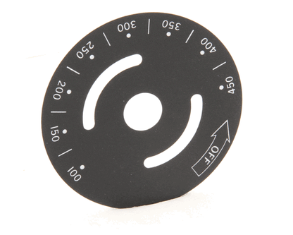 Vulcan Hart VH00-810069 Dial Plate For Control Knob, 100 - 450F (VH00-810069)