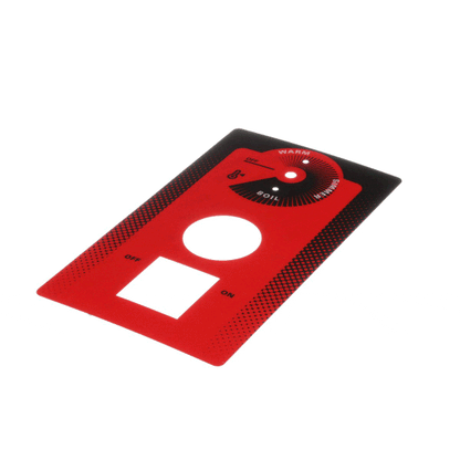 Vulcan Hart 00-854427-00001 Nameplate, Instruction Overlay (VH00-854427-00001)