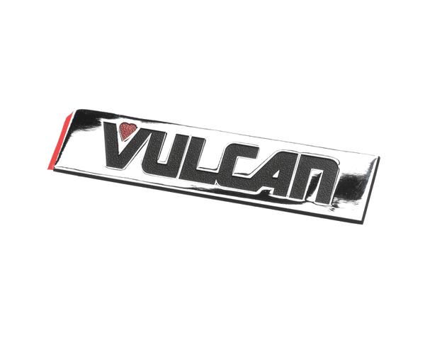 Vulcan Hart 00-957916-00007 Nameplate, Vulcan, 7.25 (VH00-957916-00007)