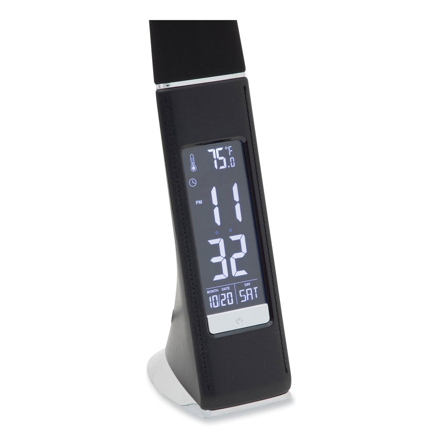 Victory Light LRD Task Lamp with Digital Display, Gooseneck, 16" High, Black (VLUSVLU2FBR)