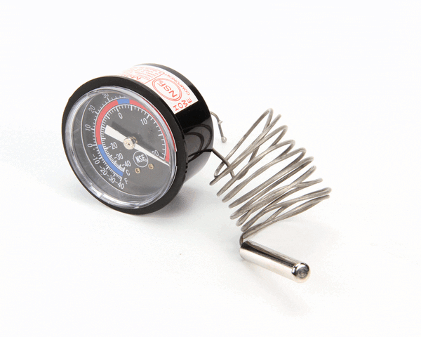 Victory 50827401 Therm Dial 2Dia 4'Cap Tube Blk Vrf (VT50827401)