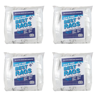 Hospeco® W11 Washcloth Size Terry Wipers White, 10lb Box (HOSN-W11-10)