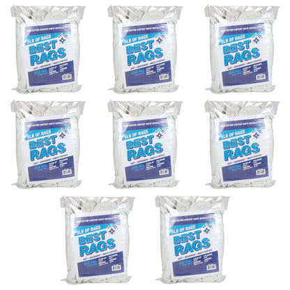 Hospeco® W11 Washcloth Size Terry Wipers White, 5lb Box (HOSN-W11-5)