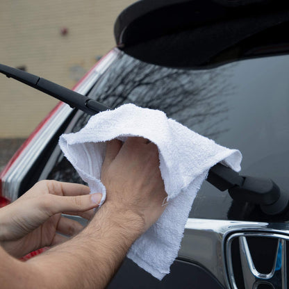 Hospeco® W68 Shop Towel Terry Wipers White, 10lb Bag (HOSN-W68-10BG)