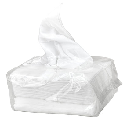 Hospeco® Health Gards® Disposable Washcloths, Spunlace, White, 11"x12.5", 26/Bag, 32 Bags/Case (HOSWC-GSQPWP4)