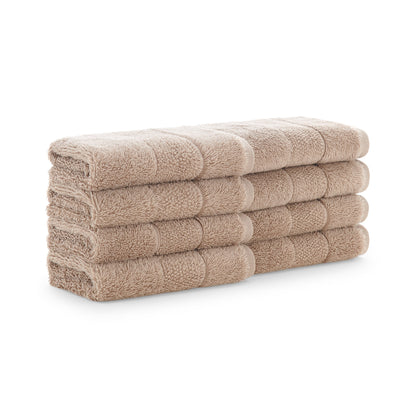 Aston & Arden Turkish Solid Washcloth 13x13 Hummus (8/Pack) (PNP-WC-TS1313-175HMS)