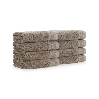 Aston & Arden Anatolian Turkish Washcloth 13x13 Tan (8/Pack) (P-WC-T-1313-TN)