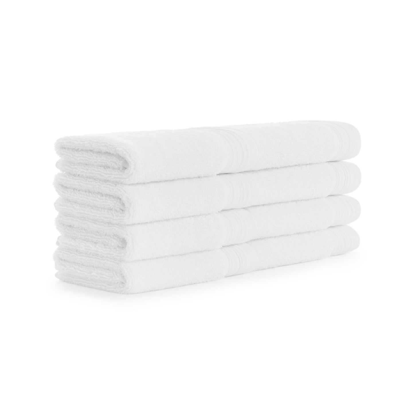 Aston & Arden Anatolian Turkish Washcloth 13x13 White (8/Pack) (P-WC-T-1313--WH)