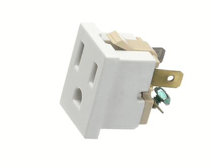 Wilbur Curtis 3375000610 Receptacle, Snap-In 125V 15A S (WCWC-14001)