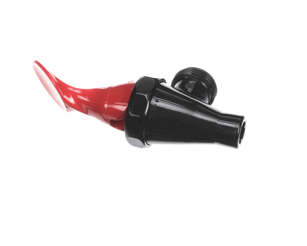 Wilbur Curtis 3375003362 Faucet, "Spb",Red Handle (WCWC-1803HW)