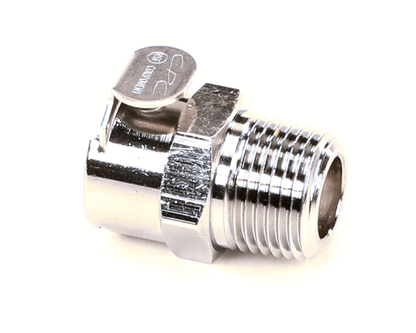Wilbur Curtis 3375001305 Coupling Body, Shutoff 3/8 Npt (WCWC-2467)