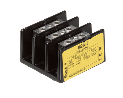 Wilbur Curtis 3375000136 Power Block, 3 Sta 175A 600V R (WCWC-300)
