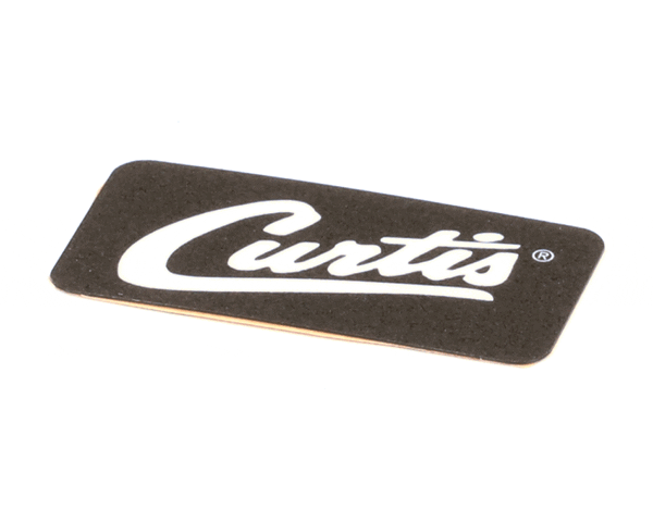 Wilbur Curtis Wc-38198 Label, Cover-Up Black W/Curtis (WCWC-38198)