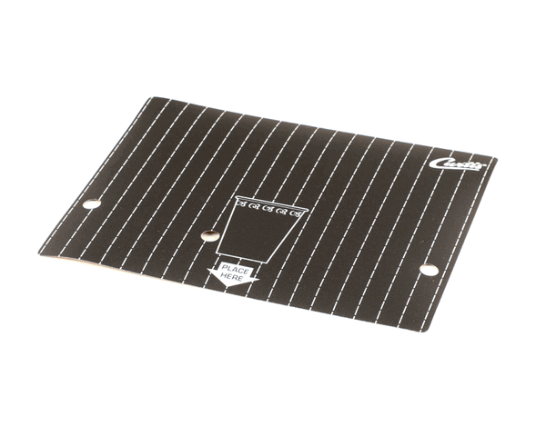 Wilbur Curtis 3375000852 Label, Splash Panel Cafe Pc1 (WCWC-38295)