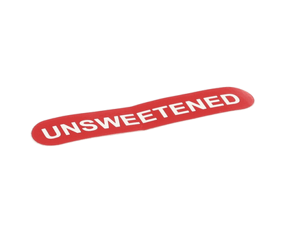 Wilbur Curtis 3375000239 Label, Unsweetened (WCWC-3861)