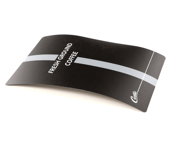 Wilbur Curtis 3375000069 Label, Shg (WCWC-3891)