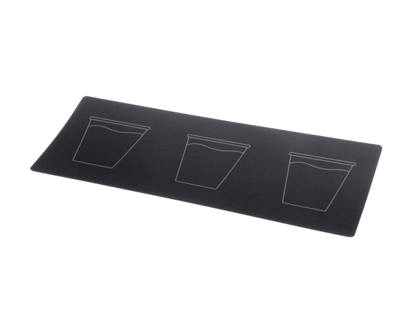 Wilbur Curtis 3375002149 Label Splash Panel Cup Locator (WCWC-390503)