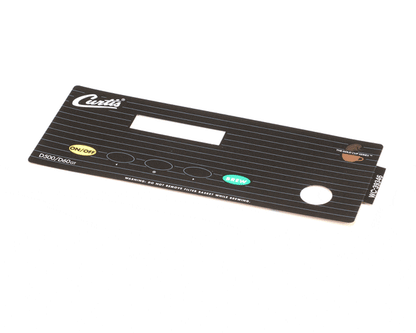 Wilbur Curtis 3375000607 Label, Ucm Overlay D500Gt/H D6 (WCWC-39346)