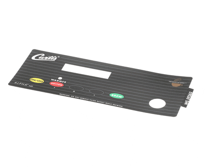 Wilbur Curtis 3375000726 Label, Ucm Panel Alpha-1Gt Cur (WCWC-39363)