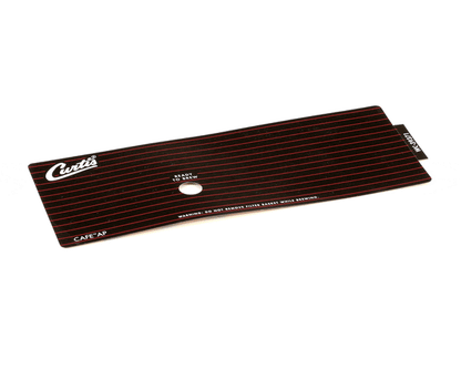 Wilbur Curtis 3375000728 Label, Sw Panel Caf Ap Curtis (WCWC-39371)
