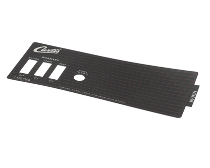 Wilbur Curtis 3375000731 Label, Sw Panel Caf 3 Curtis (WCWC-39374)