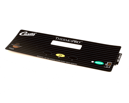 Wilbur Curtis 3375000792 Label, Ucm Panel 1-Batch Optio (WCWC-39417)