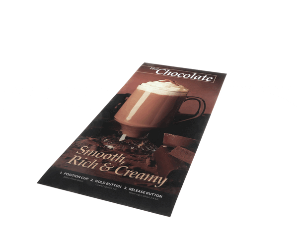 Wilbur Curtis 3375001040 Film, Light Box Cafe Pc1/Pc2 H (WCWC-39594)