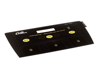 Wilbur Curtis 3375001053 Label, Ucm Door Pcgt3 Curtis (WCWC-39606)