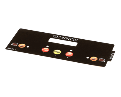 Wilbur Curtis 3375001214 Label, Ucm Overlay Panel 1-Bat (WCWC-39755)