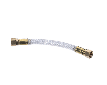 Wilbur Curtis 3375003338 Tube Assy, Braided 1/4 Flare X 6-3/4" Lg (WCWC-53169-7)