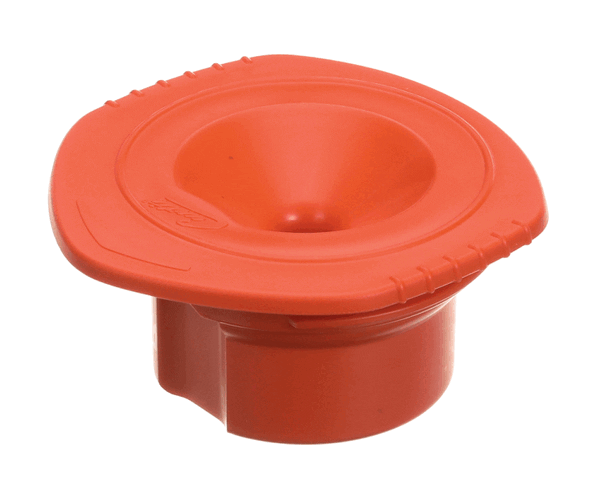 Wilbur Curtis 3375001485 Lid, Orange Seamless Pour Pot (WCWC-56055-101)