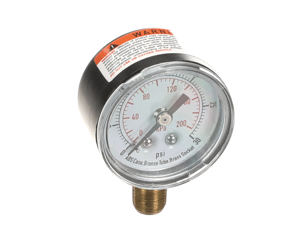 Wilbur Curtis 3375000970 Gauge, Regulator 0-30 Psi (WCWC-569)