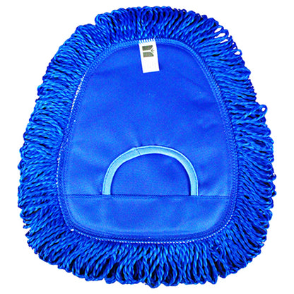 Impact® Microfiber Wedge Mop Head, Blue, 12/Pack (IMPWDGMHD)