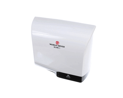 World Dryer L-974A Slimdri,120/208/240V,Alum,Whit (WDRL-974A)