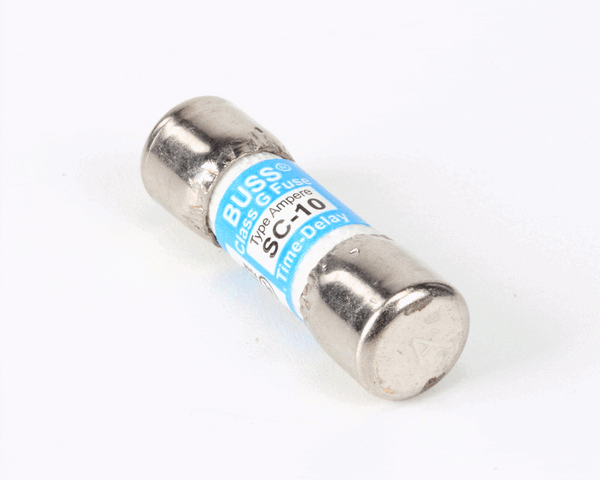 Wells WEL2E-34768 Fuse, Sc-10, 10A, 300V, Sold Each (WEL2E-34768)