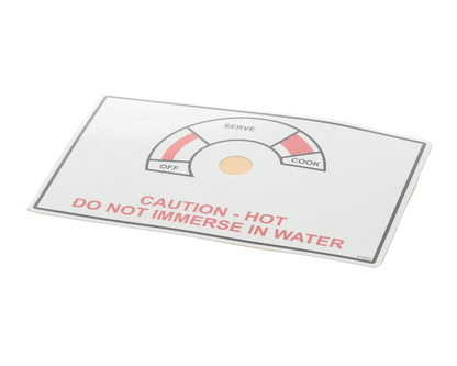 Wells 2M-47493 Decal Soup Cooker Front (WEL2M-47493)