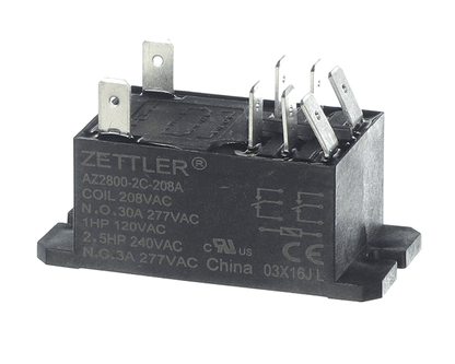 Whalen Company Prpdpdtb002 Dpdt, 208V Electric Heat Relay, 30 Amps (WHLEPRPDPDTB002)