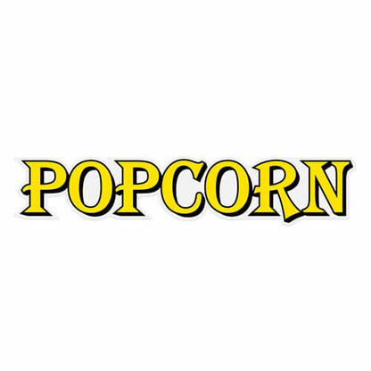 Winco Pop-8Rc-D Golden "Popcorn" Decal (WINCPOP-8RC-D)