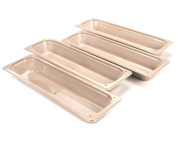 Winston Ps2901-4 Amber Pans, Set Of 4 (WINPS2901-4)