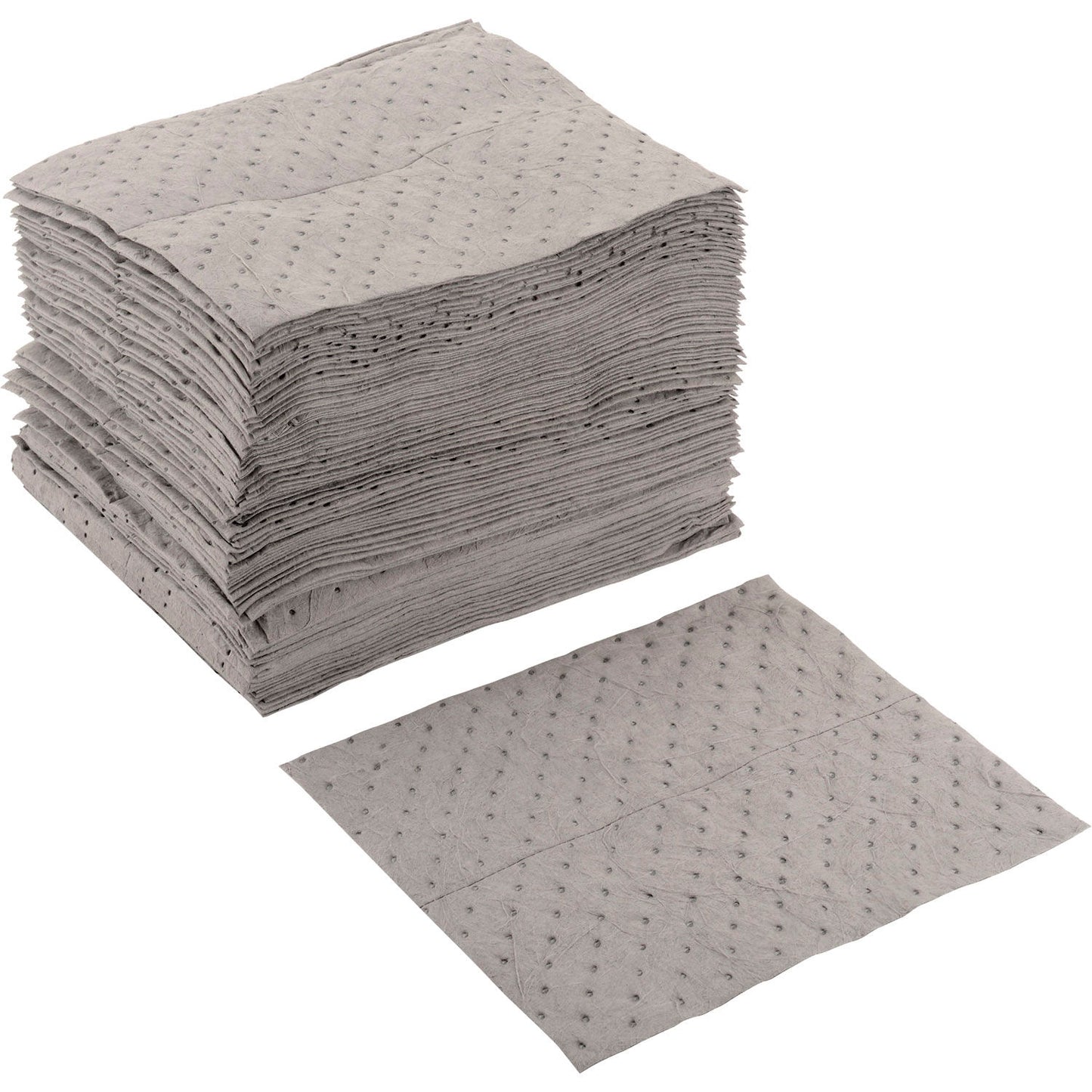 Global Industrial Universal Pad, Medium Weight, 15" x 18", Gray, 100/Pack (WBB2305918)