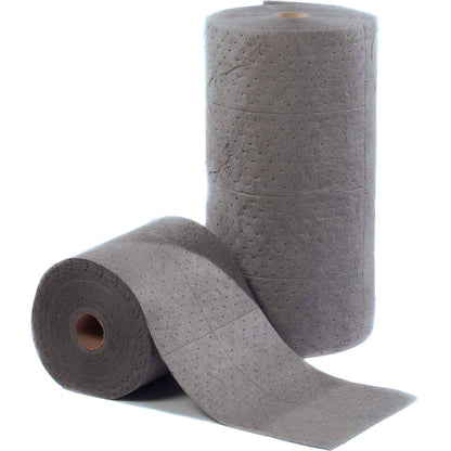 Global Industrial Universal Roll, Mediumweight, 150'L x 15"W, Gray, 2/Pack (WBB2305915)