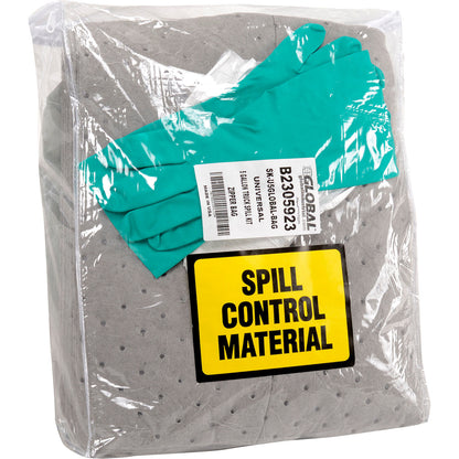 Global Industrial Universal 5 Gallon Truck Spill Kit-Zipper Bag (WBB2305923)