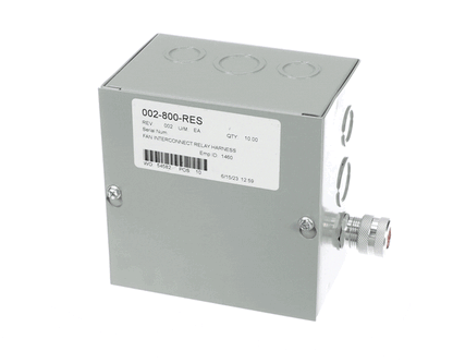 Wood Stone Corp Rp-002-800-Res Fan Interlock Relay W/Enclosur (WOODRP-002-800-RES)