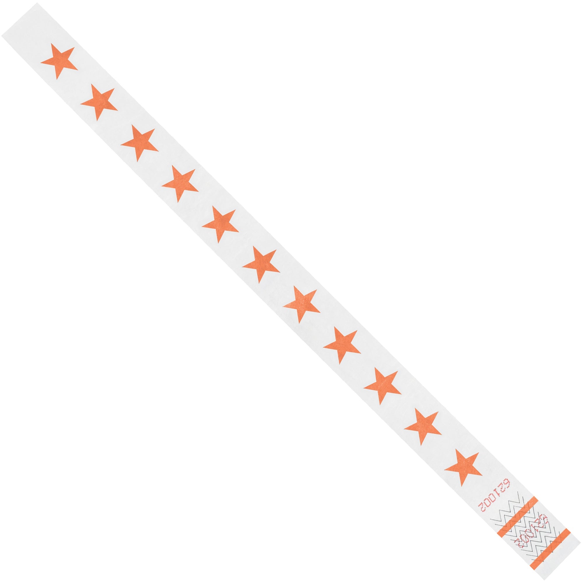 tyvek-r-3-4-x-10-orange-stars-tyvek-r-wristbands-wr104or_1