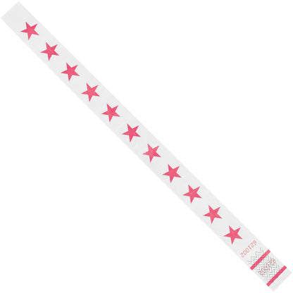 tyvek-r-3-4-x-10-pink-stars-tyvek-r-wristbands-wr104pk_1