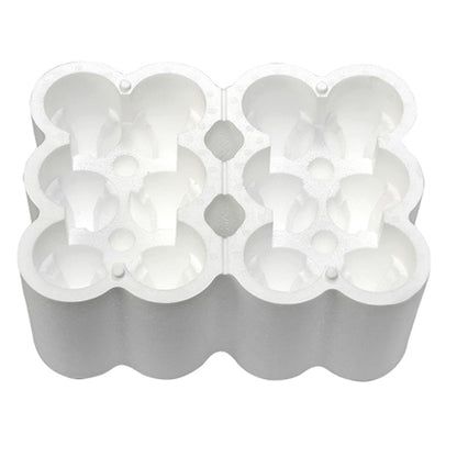 12 Bottle Foam Wine Shipper Kit - 750ml (WSK749T)